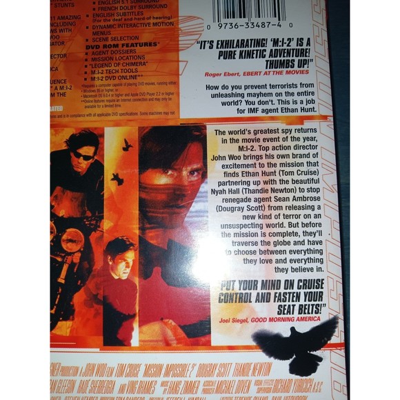 Mission Impossible 2 DVD - Picture 3 of 4